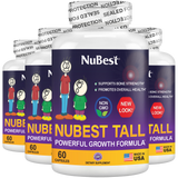 NuBest Tall, Powerful Growth for Kids & Teens (5+), Non-Milk Drinkers, 60 Capsules by NuBest Nutrition®