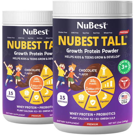 NuBest Tall Protein, Chocolate Shake, 15 servings by NuBest Nutrition®