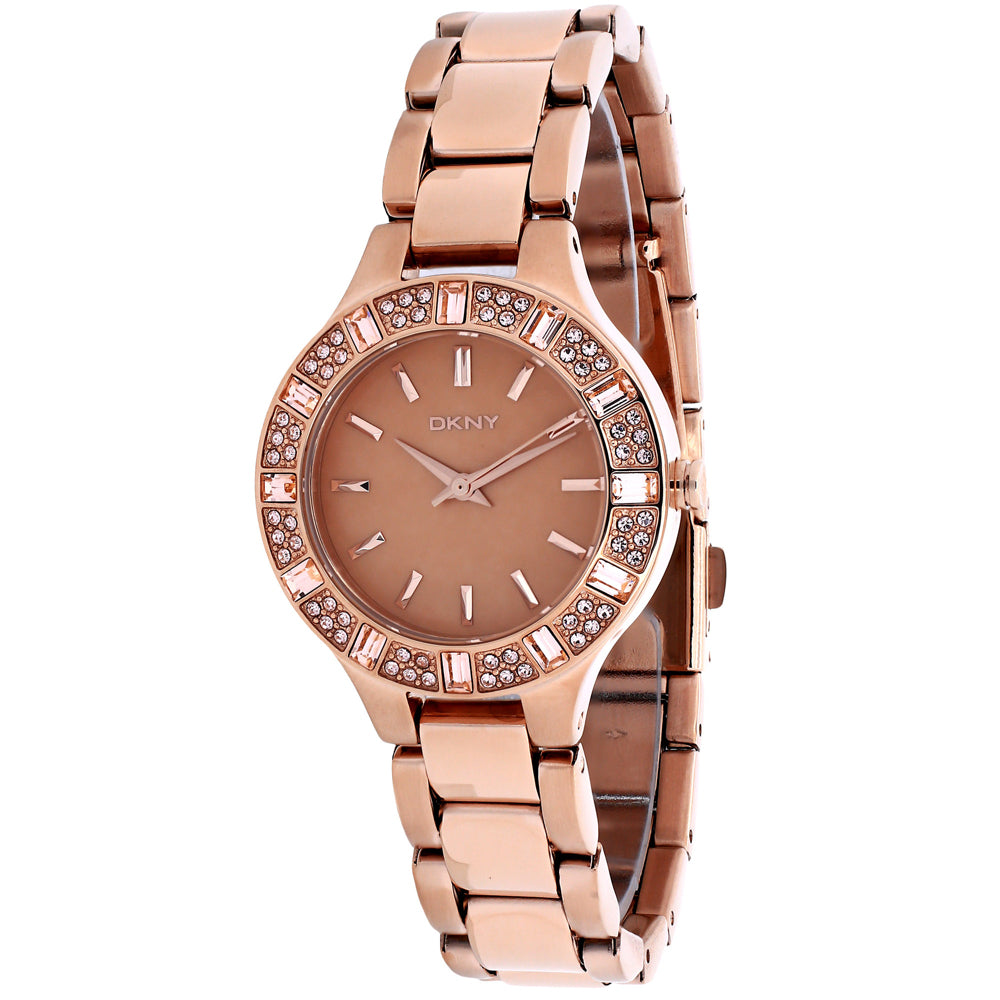 DKNY Women's Chambers Rose gold Dial Watch - NY8486 by Balec Group