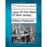 Laws Of The State Of New Jersey.