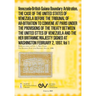 Venezuela-British Guiana Boundary Arbitration. THE CASE OF THE UNITED STATES OF VENEZUELA BEFORE THE TRIBUNAL OF AR-BITRATION TO CONVENE AT PARIS UNDE
