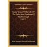 Some Years Of The Life Of The Duke And Duchess Of Marlborough (1817)