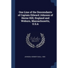 One Line of the Descendants of Captain Edward Johnson of Herne Hill, England and Woburn, Massachusetts, U.S.A