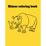 Rhinos coloring book