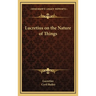 Lucretius on the Nature of Things