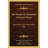 The Poems Of Alexander Lawrence Posey: Alex Posey, The Creek Indian Poet
