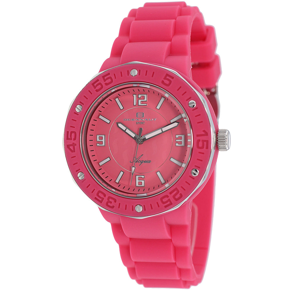 Oceanaut Women's Acqua Pink Dial Watch - OC0212 by Balec Group