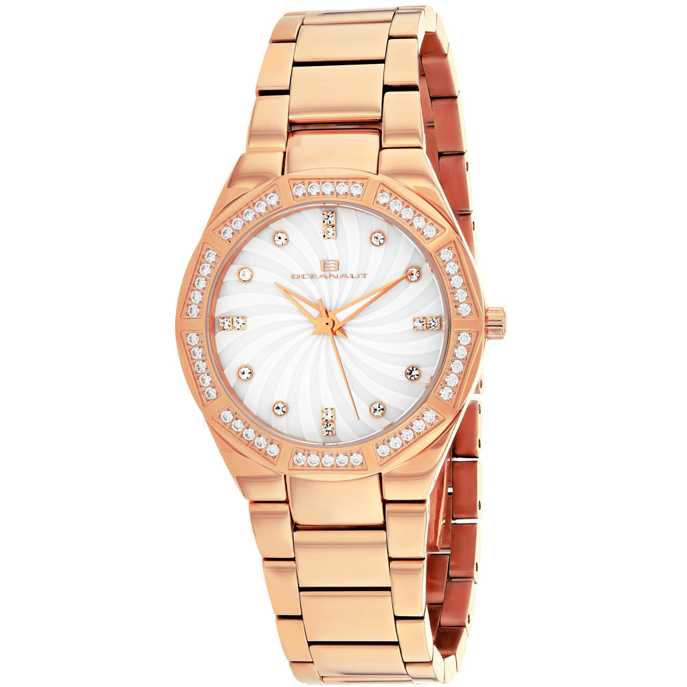 Oceanaut Women's Athena White mother of pearl Dial Watch - OC0252 by Balec Group