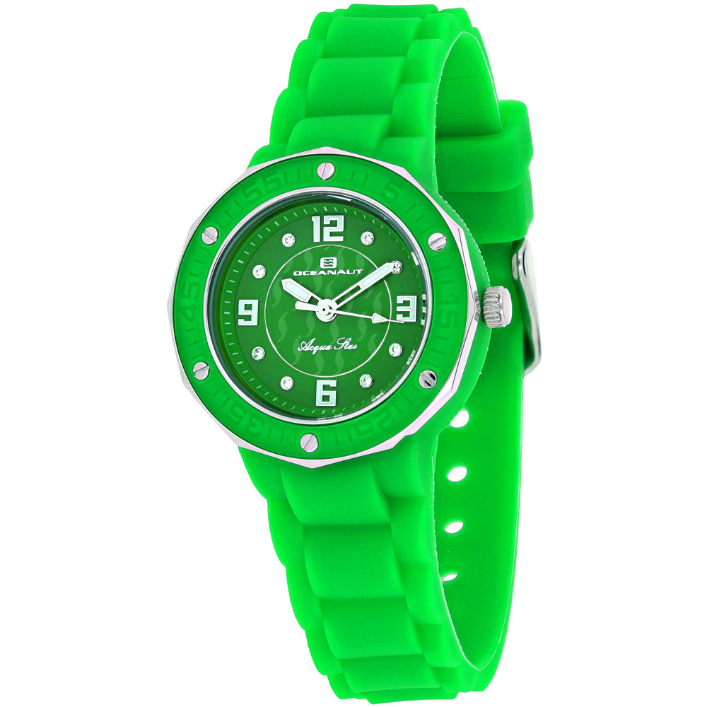 Oceanaut Women's Acqua Star Green Dial Watch - OC0439 by Balec Group