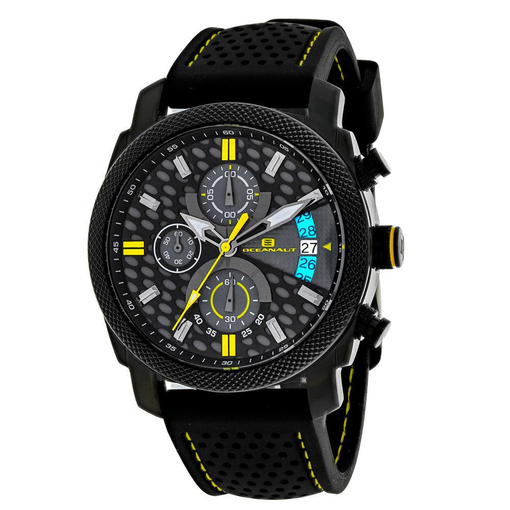 Oceanaut Men's Kryptonite Black and Grey Dial Watch - OC2322 by Balec Group