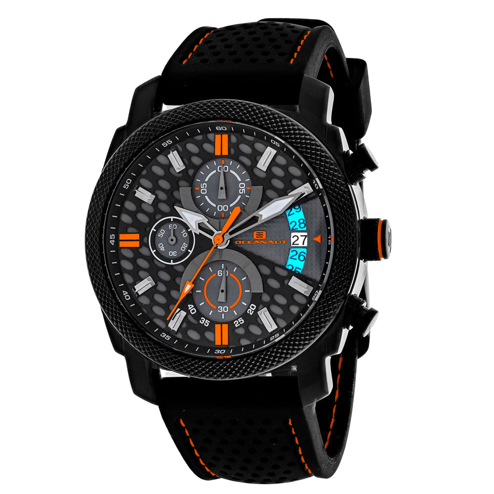 Oceanaut Men's Kryptonite Black and Grey Dial Watch - OC2323 by Balec Group