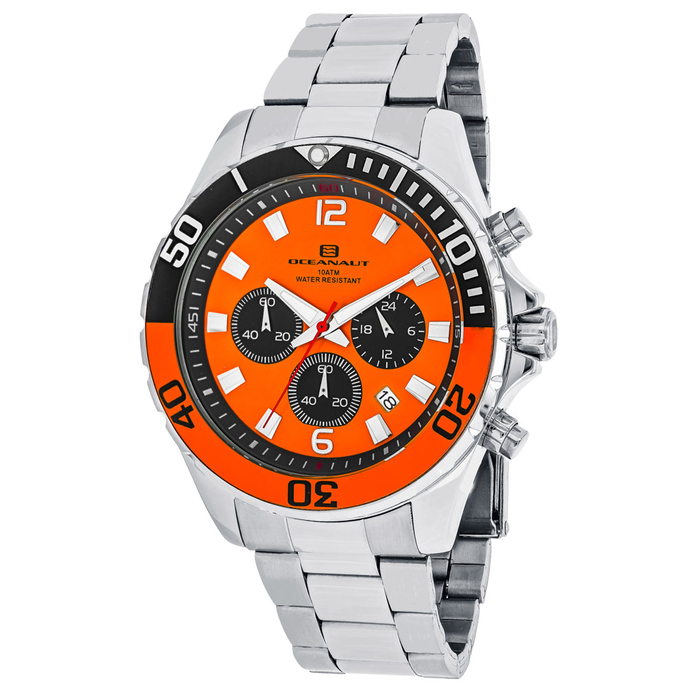 Oceanaut Men's Sevilla Orange Dial Watch - OC2522 by Balec Group