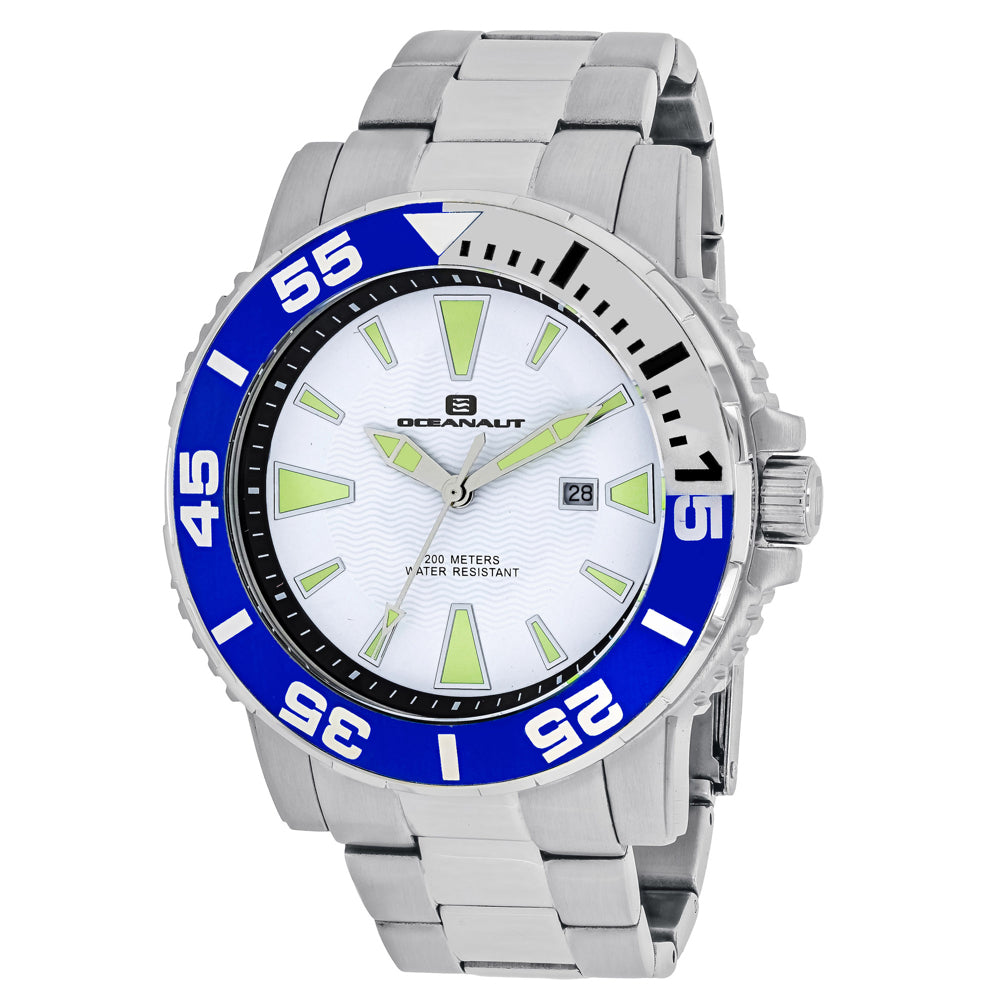 Oceanaut Men's Marletta White Dial Watch - OC2912 by Balec Group