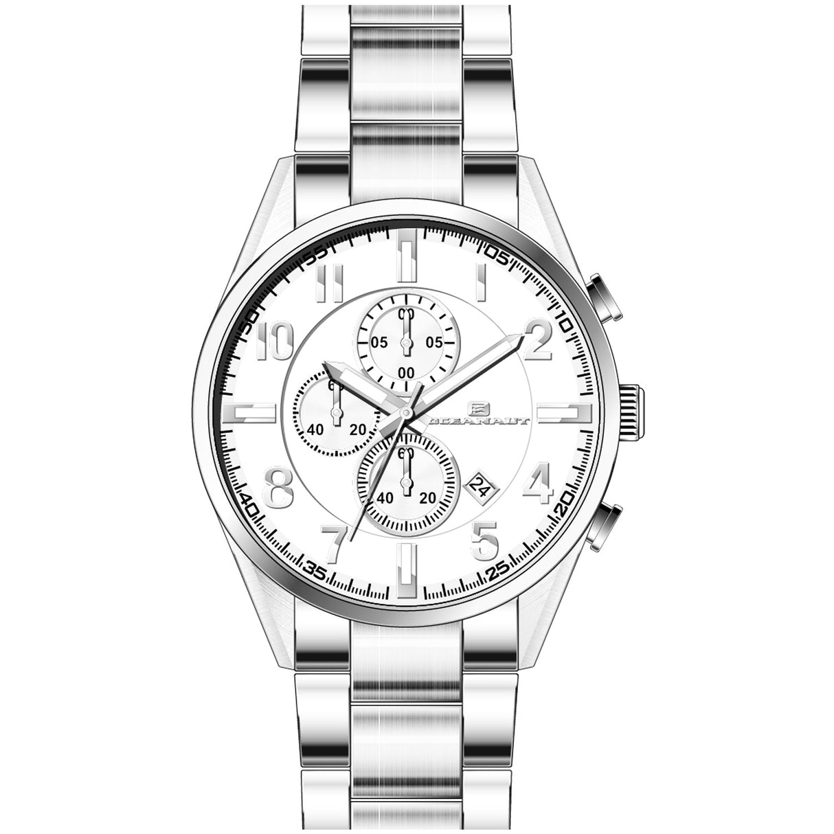 Oceanaut Men's Escapade Silver Dial Watch - OC5850 by Balec Group