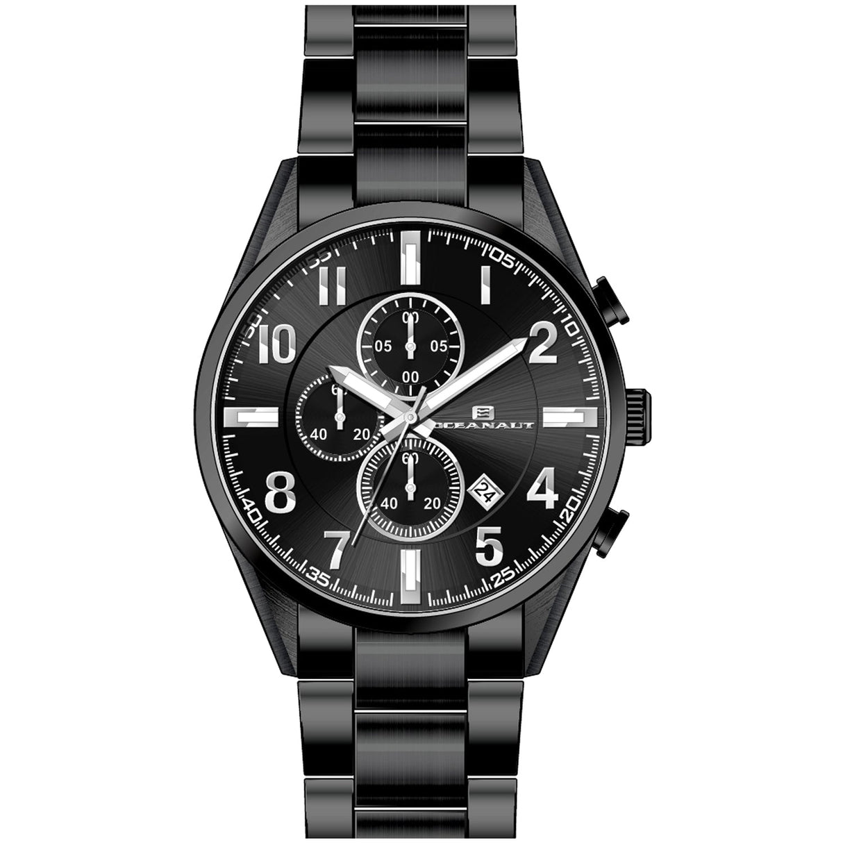 Oceanaut Men's Escapade Black Dial Watch - OC5858 by Balec Group