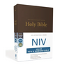 NIV, Value Pew and Worship Bible, Hardcover, Brown