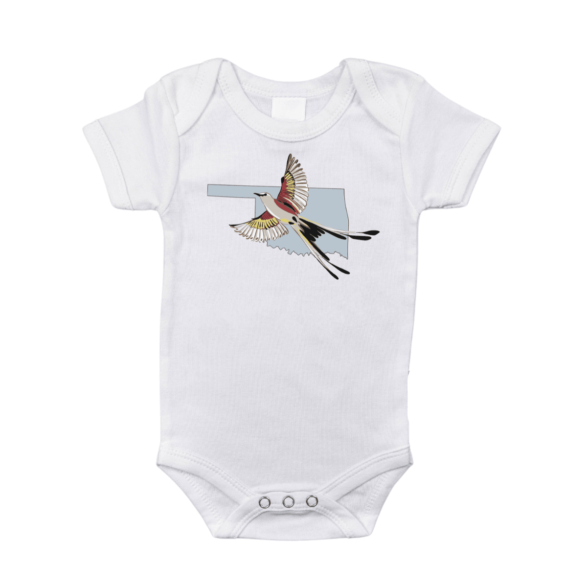 Oklahoma Scissortail Baby Onesie by Little Hometown