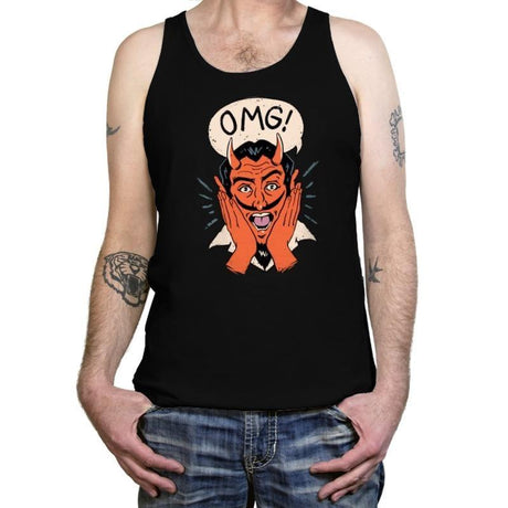 OMG Satan! - Tanktop by RIPT Apparel - Vysn