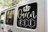 Queen Bee Bumble Bee Sticker by WinsterCreations™ Official Store