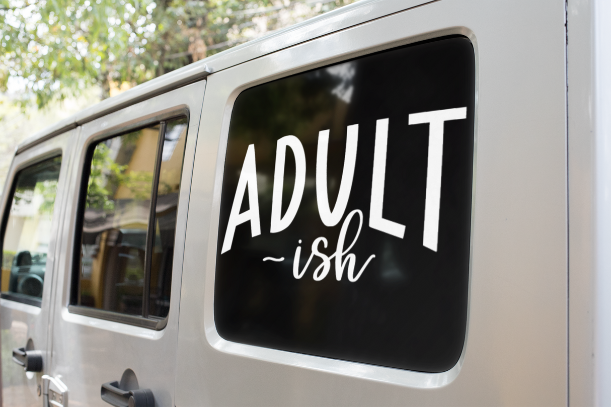 Adult-ish Sarcastic Sticker by WinsterCreations™ Official Store