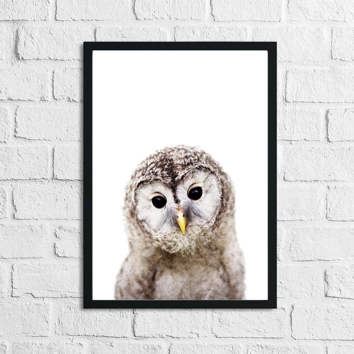 Owl Animal Woodlands Nursery Children's Room Wall Decor Print by WinsterCreations™ Official Store