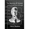 The Meaning of Answers, George Boole's Laws of Thought