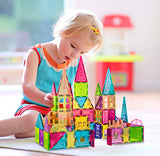 Contixo ST4 Magnetic Tiles 112 PCs 3D Building Blocks by Contixo