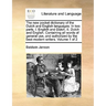 The New Pocket Dictionary of the Dutch and English Languages. in Two Parts. I. English and Dutch. II. Dutch and English. Containing All Words of Gener