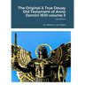 The Original & True Douay Old Testament of Anno Domini 1610 volume 3: Hardback