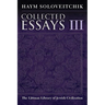 Collected Essays: Volume III