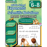 Exponents and Scientific Notations Math Workbook 6th to 8th Grade: Grade 6-8 Exponents Workbook, Scientific Notations