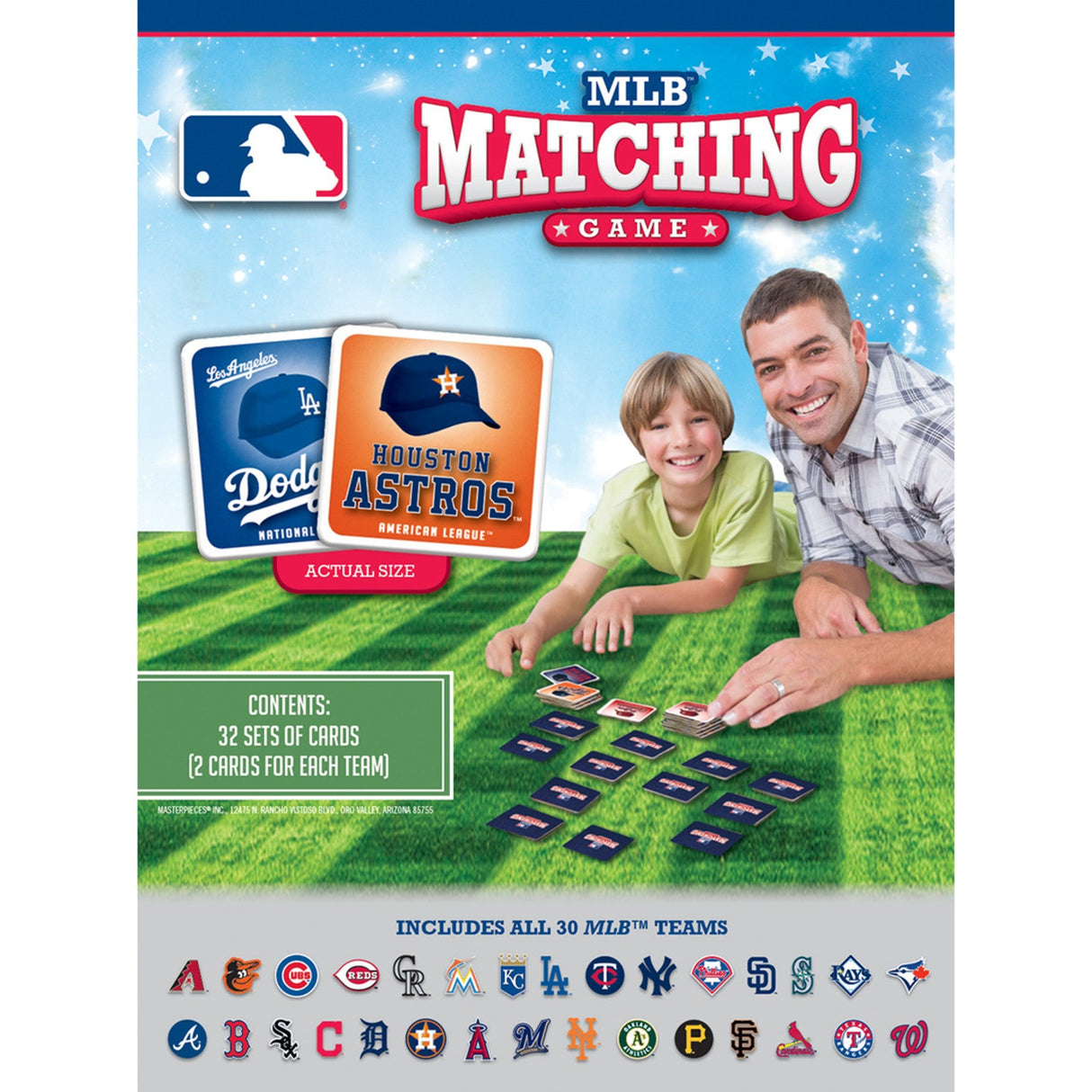 MLB - League Matching Game by MasterPieces Puzzle Company INC