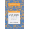 Social Memory in Late Medieval England: Village Life and Proofs of Age