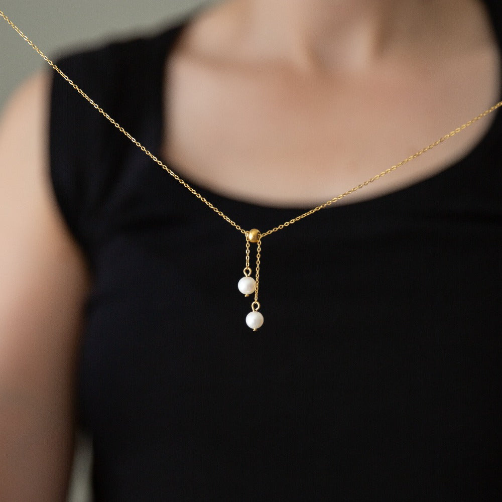 Arvo Pearl Drop Necklace by Arvo