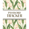 XL Large Print Password Tracker (Pink Tulips): 8"x10" 450+ Alphabetical Password Logbook for Easy Organization; Perfect for Seniors with its 16 pt Fon