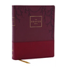 The Prayer Bible: Pray God's Word Cover to Cover (Nkjv, Burgundy Leathersoft, Red Letter, Comfort Print)