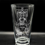 RIDER-WAITE TAROT CARD Pint Glasses by LumEngrave