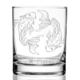 ZODIAC Whiskey Glasses by LumEngrave