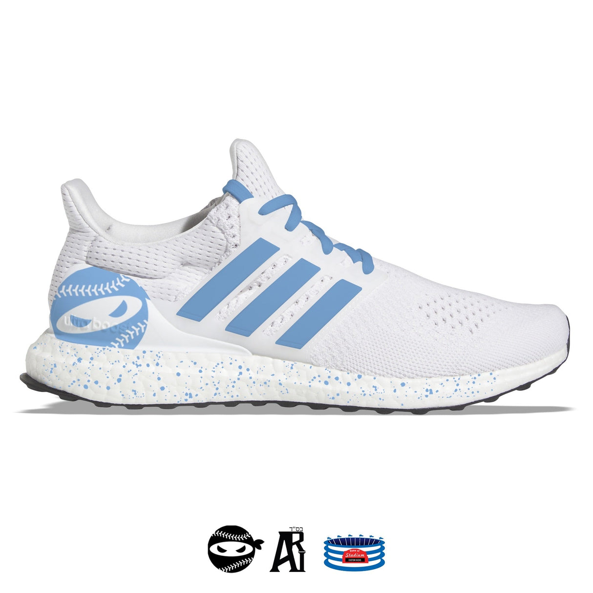 "Pitching Ninja" Adidas Ultraboost DNA 1.0 Shoes by Stadium Custom Kicks