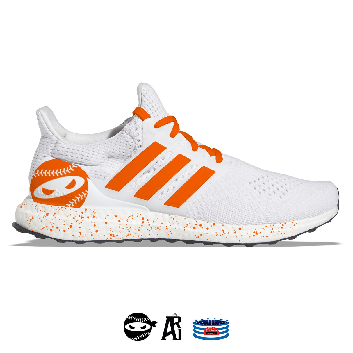 "Pitching Ninja" Adidas Ultraboost DNA 1.0 Shoes by Stadium Custom Kicks