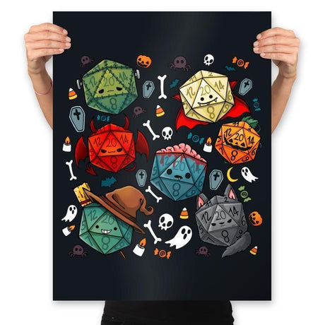 Halloween Dice - Prints by RIPT Apparel - Vysn