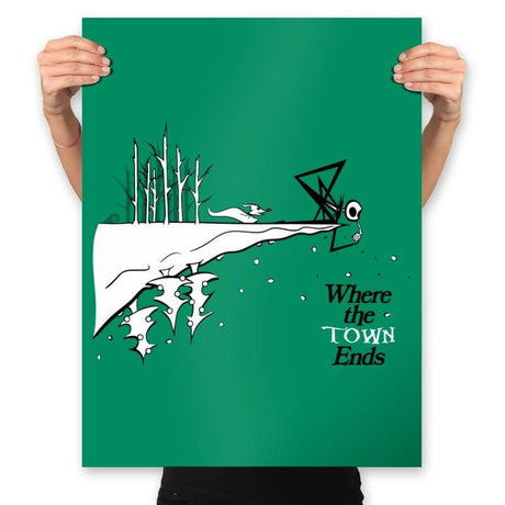 Where the Town Ends - Prints by RIPT Apparel - Vysn