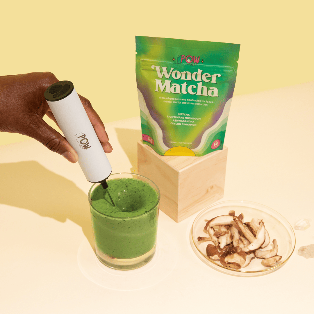 Best Seller Bundle: Wonder Matcha Wonder MCT Focus Creamer (Save 10%) by Pow