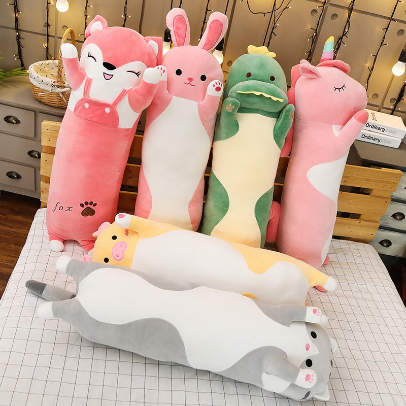 Kawaii Animals Body-Pillow (7 VARIANTS, 3 SIZES) by Subtle Asian Treats