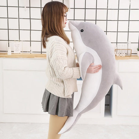 Super Big Dolphin Plushie (3 COLORS, 5 SIZES) by Subtle Asian Treats