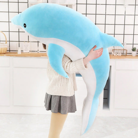 Super Big Dolphin Plushie (3 COLORS, 5 SIZES) by Subtle Asian Treats