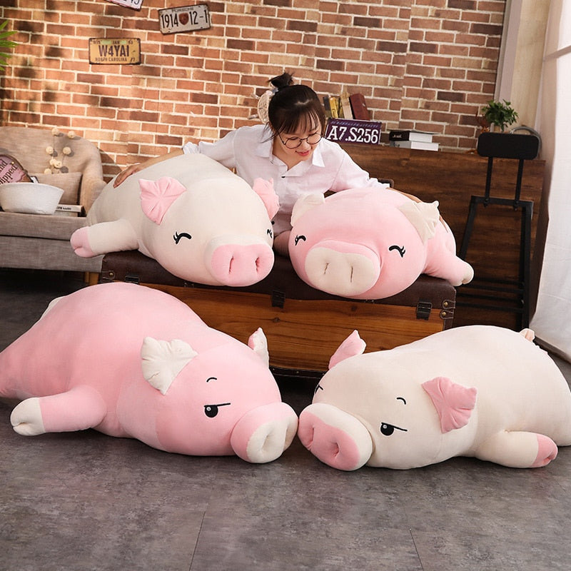 Pat the Piggy Plush (4 VARIANTS, 4 SIZES) by Subtle Asian Treats