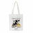 Dachshund Print Reusable Canvas Tote Bags by Dach Everywhere - Vysn