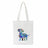 Dachshund Print Reusable Canvas Tote Bags by Dach Everywhere - Vysn