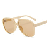 Oversized Hollywood Tinted Glasses by White Market